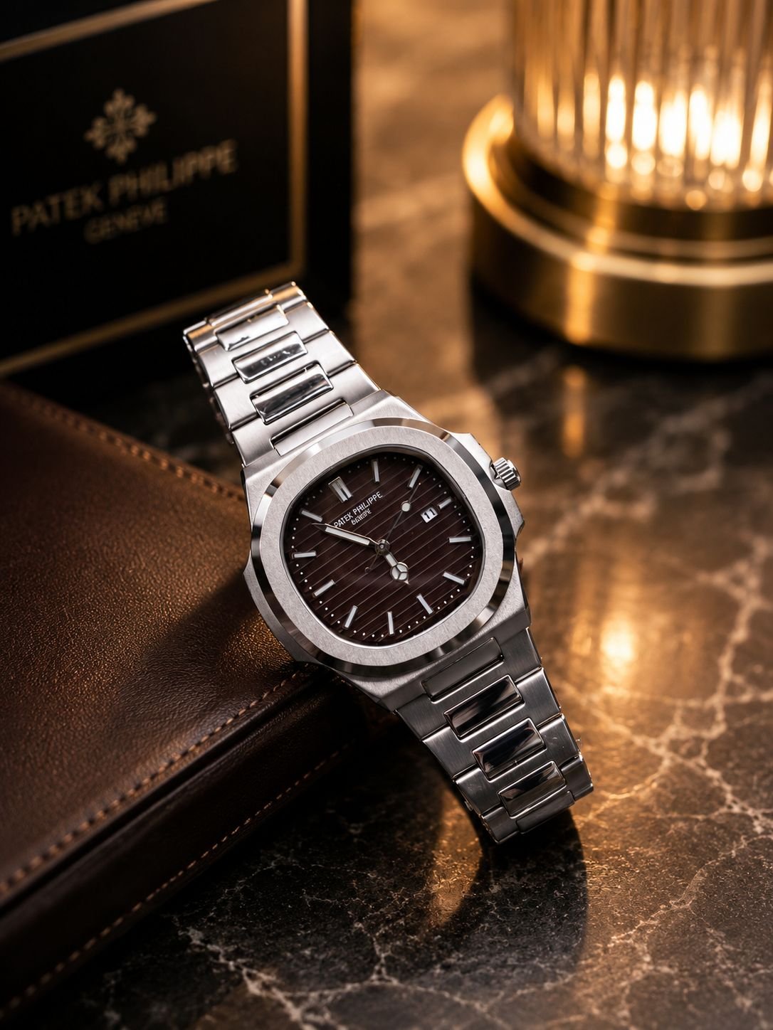 2026/06/76347.jpg PATHEK PHILIPPE GENTS STEEL WATCH - Image 1