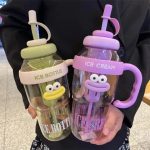 1100ML Sports Water Bottle Cute - Image 2