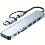 -in-2 USB C Hub with 4 USB 3.0